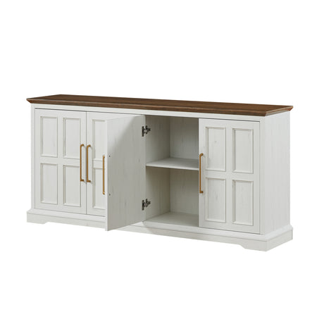 Farmhouse Sideboard Buffet Storage white Cabinet | OROA