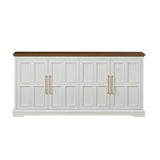 Farmhouse Sideboard Buffet Storage white Cabinet | OROA