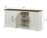 Farmhouse Sideboard Buffet Storage white Cabinet | OROA
