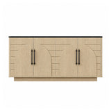 Modern European furniture - Arched Geometric 4-Doors Sideboard - www.oroa.com