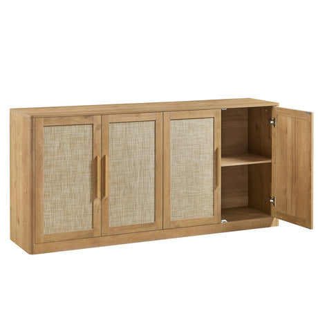 Rattan 4-Door Sideboard | OROA