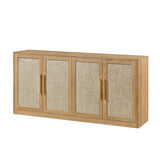 Rattan 4-Door Sideboard | OROA