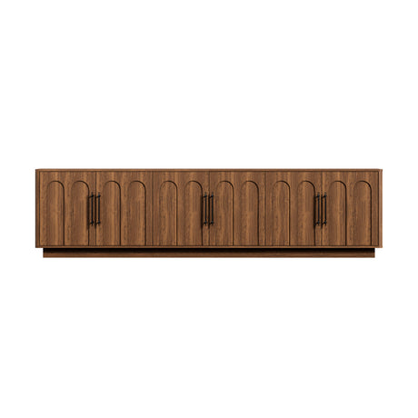 Modern European furniture - 6 Arched Door Media Unit - www.oroa.com