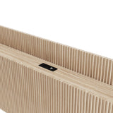 Vertical Slat Wood Queen Headboard | OROA
