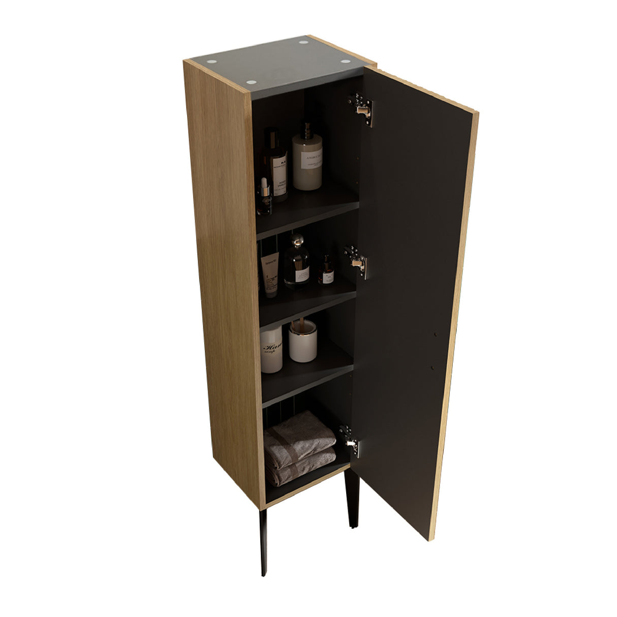 Freestanding Storage Side Cabinet | OROA