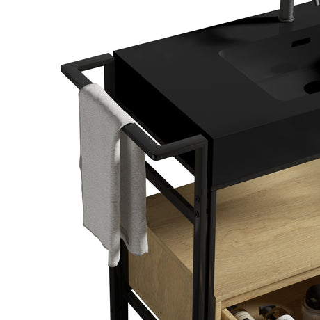 Industrial Style Modular Bathroom Vanity | OROA