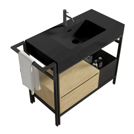 Industrial Style Modular Bathroom Vanity | OROA