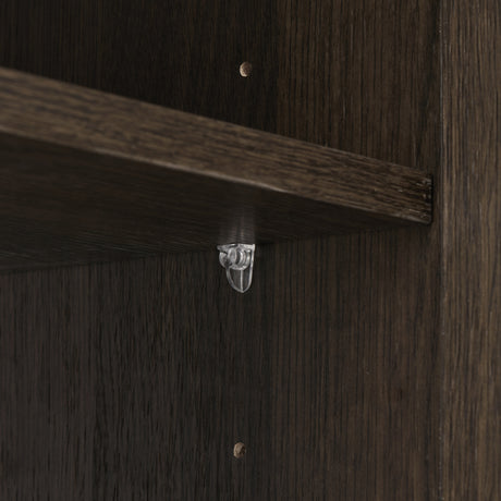 Modern European furniture - Smoked Oak Bathroom Vanity with Sink - www.oroa.com