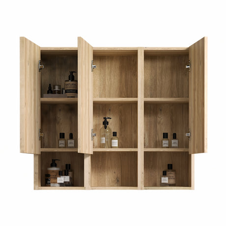 Oak Wall-mounted Bathroom Cabinet | OROA
