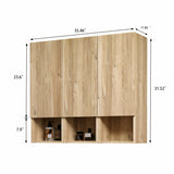 Oak Wall-mounted Bathroom Cabinet | OROA