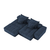 Modern Oversized Modular Chenille Sectional Sofa | OROA