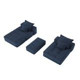 Modern Oversized Modular Chenille Sectional Sofa | OROA