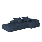 Modern Oversized Modular Chenille Sectional Sofa | OROA