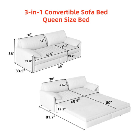 Modern European furniture - Velvet Queen Pull Out Sofa Bed - www.oroa.com