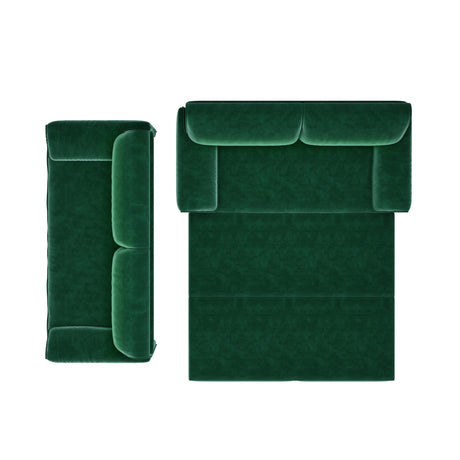 Modern European furniture - Velvet Queen Pull Out Sofa Bed - www.oroa.com