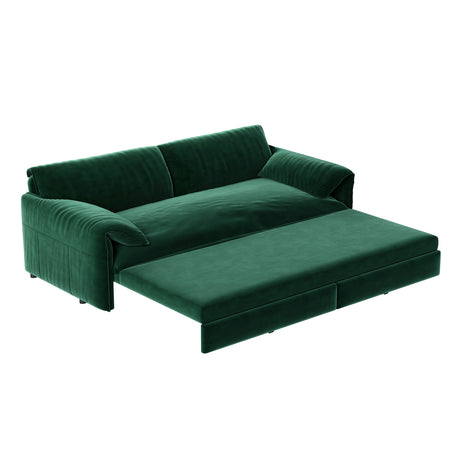 Modern European furniture - Velvet Queen Pull Out Sofa Bed - www.oroa.com