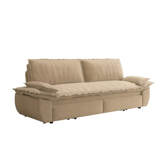 Modern European furniture - 3-in-1 Convertible Sleeper Sofa Bed - www.oroa.com