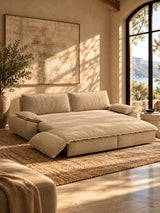 Modern European furniture - 3-in-1 Convertible Sleeper Sofa Bed - www.oroa.com