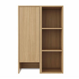 Modern European furniture - Oak Wall-Mounted Bathroom Side Cabinet - www.oroa.com