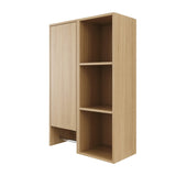Modern European furniture - Oak Wall-Mounted Bathroom Side Cabinet - www.oroa.com