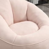Pink Bean Bag Sofa Chair with Footrest | OROA Kids