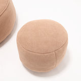 Tan Bean Bag Sofa Chair with Footrest | OROA Kids