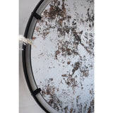 Black Metal Frame Wall Mirror | OROA