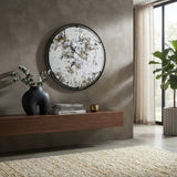 Black Metal Frame Wall Mirror | OROA
