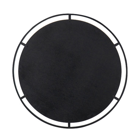 Black Metal Frame Wall Mirror | OROA