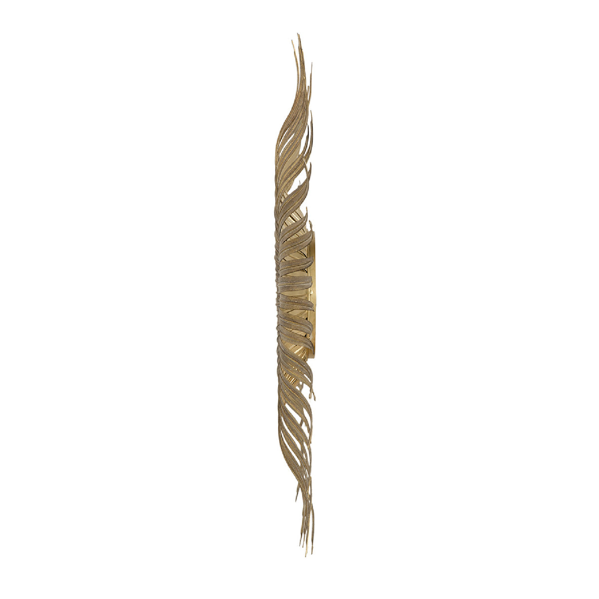 Modern European furniture - Gold Sunburst Metal Wall Mirror - www.oroa.com