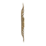 Modern European furniture - Gold Sunburst Metal Wall Mirror - www.oroa.com