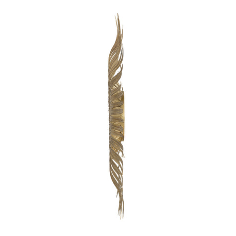 Modern European furniture - Gold Sunburst Metal Wall Mirror - www.oroa.com