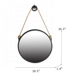 On-trend Hanging Round Mirror | OROA