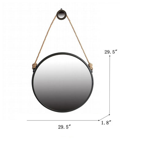On-trend Hanging Round Mirror | OROA