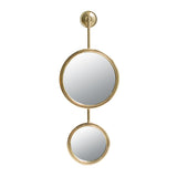2 Circle Gold Mirror | OROA