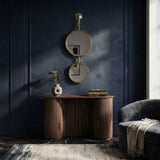 2 Circle Gold Mirror | OROA