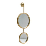 2 Circle Gold Mirror | OROA