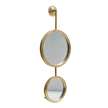 2 Circle Gold Mirror | OROA