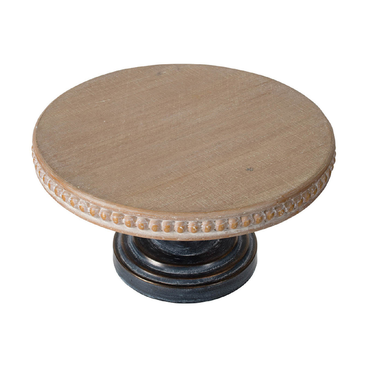 Modern European furniture - Wooden Display Stand with Beaded Trim - www.oroa.com