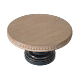 Modern European furniture - Wooden Display Stand with Beaded Trim - www.oroa.com