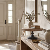 Modern European furniture - Wooden Display Stand with Beaded Trim - www.oroa.com