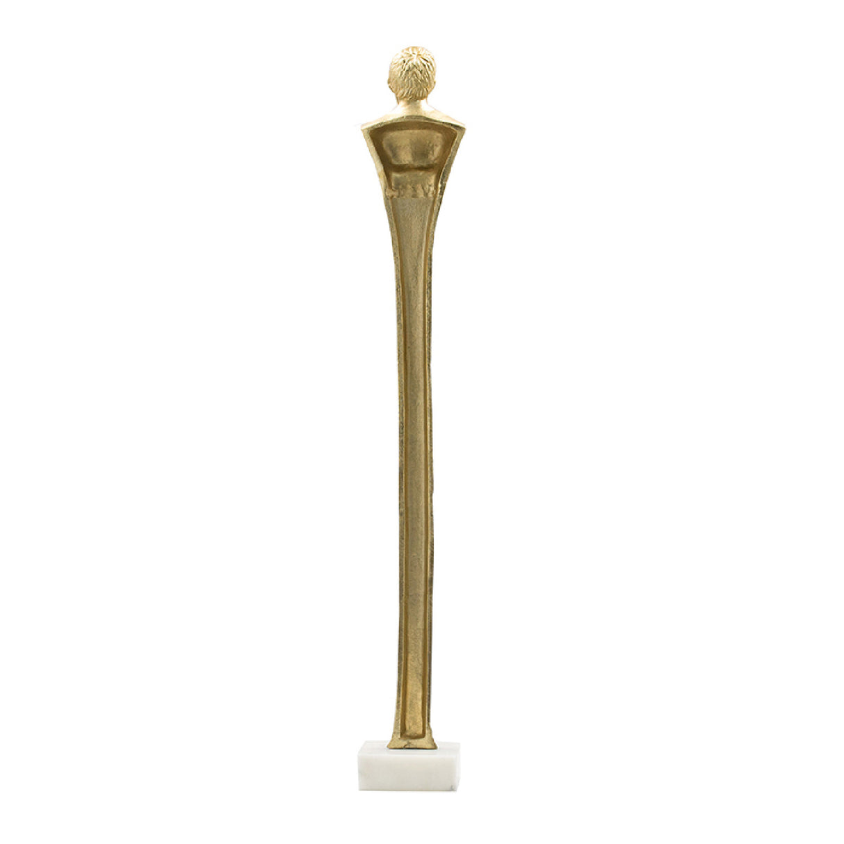 Elongated Gold Roman Statue | OROA