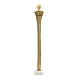 Elongated Gold Roman Statue | OROA