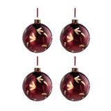 Glass Decorative Hanging Ball Christmas Tree Ornaments (4) | OROA