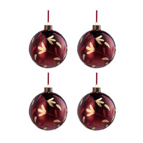 Modern European furniture - Glass Decorative Hanging Ball Christmas Tree Ornaments (4) - www.oroa.com