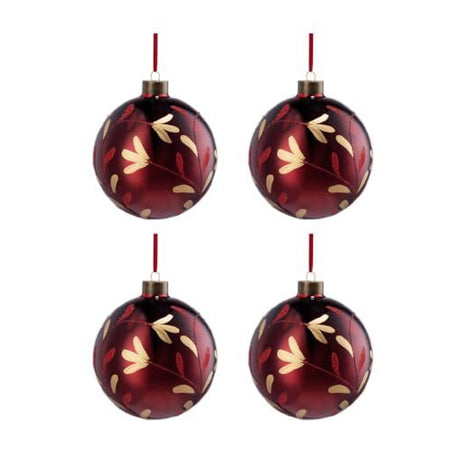 Glass Decorative Hanging Ball Christmas Tree Ornaments (4) - OROA - view 1