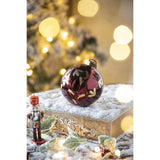 Glass Decorative Hanging Ball Christmas Tree Ornaments (4) | OROA