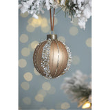 Golden Christmas Decorative Balls (6) | OROA
