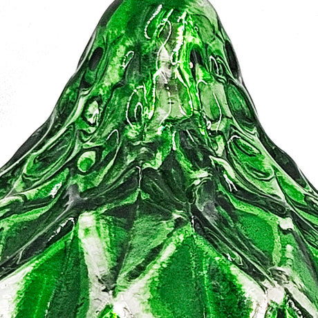 Green Glass Decorative Hanging Balls (4) | OROA