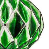 Green Glass Decorative Hanging Balls (4) | OROA